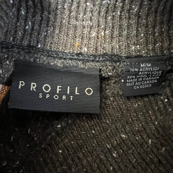 Vintage Wool Cable Knit Oversized Sweater Woven Chunky Cozy Slouchy Aran Preppy - Picture 4 of 7